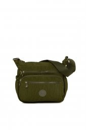 Bagmori Haki Büyük Çok Fermuar Detaylı Paraşüt Çanta thumbnail 1