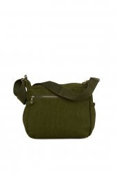 Bagmori Haki Büyük Çok Fermuar Detaylı Paraşüt Çanta thumbnail 3