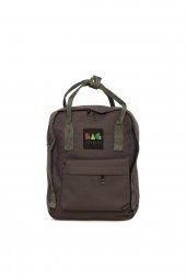 Bagmori Gri Kare Askı Ayarlı Mini Sırt Çantası - 1