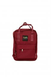 Bagmori Bordo Kare Askı Ayarlı Mini Sırt Çantası - 1