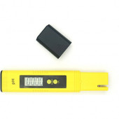 Ph Metre / 0.01 Hassasiyetinde Su Sıvı Akvaryum Ph Ölçer Pil '' Kap '' 2 Adet Çözelti A46 - 5