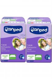 Canped Yatak Koruyucu Örtü Ekstra Örtü (60cm * 90cm) 20 Adet - 1