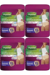 Depend Emici Külot Hasta Bezi Xl Extra Büyük 36 Adet (4pk*9) thumbnail 1