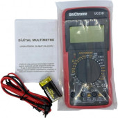 Dijital Multimetre Ac/dc Volt Amper Ohm Kapasite Hz Test Cihazı -UC33D- Dahili Pilli A53 - 2