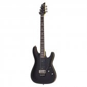 Schecter Demon-6 FR SBK Elektro Gitar (Aged Black Satin) - 1