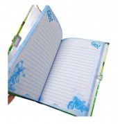 Seven Kilitli Hatıra Defteri Lastikli 13X21 - 1