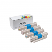 SRToner Oki C310-44469714 YL / Sarı Muadil Toner - 1