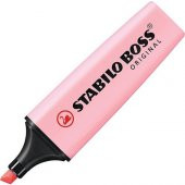 Stabilo Boss Original Fosforlu Kalem Pastel 10lu Pembe - 1