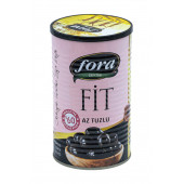FORA Fit Siyah Zeytin Az Tuzlu 720 gr Teneke 141-180 Kalibre - 1