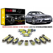 Mercedes C180 W204 Kasa LED İç Aydınlatma Ampul Seti FEMEX Parlak Beyaz - 1