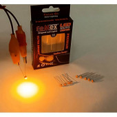 FEMEX Premium T5 T4 10lu İnce Bacaklı Kıl Led Mini Led Ampul Parlak Turuncu - 1