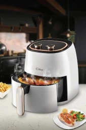 Kiwi Kaf5535 Air Friyer 5 Lt Yağsız Fritöz Beyaz - 2