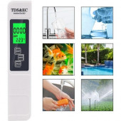 Tds & Ec Metre LCD Ekranlı LED Işıklı Taşınabilir Su Kalite Analiz Cihazı AA191 - 2