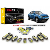 Nissan Juke LED İç Aydınlatma Ampul Seti FEMEX Parlak Beyaz - 1
