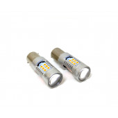 FEMEX Platinum P21W 1156 Tek Duy Led Ampul Koyu Turuncu Mercekli - 2