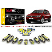 Volkswagen Tiguan 2016+ LED İç Aydınlatma Ampul Seti FEMEX Parlak Beyaz - 1