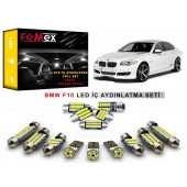 BMW F10 5 Serisi LED İç Aydınlatma Ampul Seti FEMEX Parlak Beyaz - 1