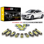 Hyundai i30 LED İç Aydınlatma Ampul Seti FEMEX Parlak Beyaz - 1