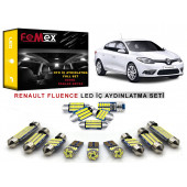Renault Fluence LED İç Aydınlatma Ampul Seti FEMEX Parlak Beyaz - 1