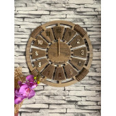 LAvinta54 Kişiye Özel Ahşap Duvar Saati 40 cm - 3