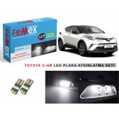 Toyota C-HR (2016 Sonrası) Led Plaka Aydınlatma Ampulu FEMEX T10 - 3