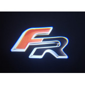 SEAT FR Araçlar İçin Pilli Yapıştırmalı Kapı Altı Led Logo - 1