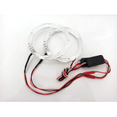 ANGEL Halka 95mm Cree Ledli Encıl Halka 2 Adet Parlak Beyaz - 1
