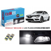 Renault Megane 4 LED Plaka Aydınlatma Ampulu FEMEX T10 - 3