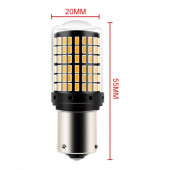 FEMEX Platinum PY21W-1156 BAU15S 150 Tek Duy SİNYAL Led Ampul - 4