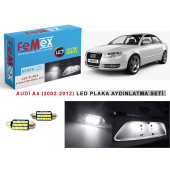 Audi A3 2003-2012 8P Kasa Plaka Aydınlatma Seti Sofit LED Ampul - 2