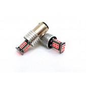 FEMEX P21W Non-Direction 1157 ÇİFT Duy 3030 Chip 24smd Kırmızı Stop Ampul - 4