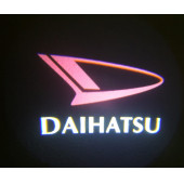 Daihatsu Araçlar İçin Pilli Yapıştırmalı Kapı Altı Led Logo - 1