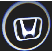 Honda Araçlar İçin Pilli Yapıştırmalı Kapı Altı Led Logo - 1