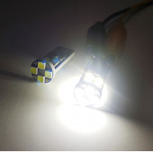 FEMEX Platinum T10 3030 Chip 12Ledli 650 Lumen Beyaz Led Ampul Aktif Canbus - 1
