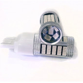 FEMEX Premium T20 7443 9w Led Ampul Çift Duy Kırmızı 2835 Chip Mercekli - 1