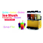 Kivi aromalı icecek tozu ice slush 1300 gr - 1