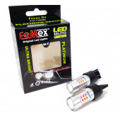 FEMEX Platinum T20-7443-15W- Dipsiz Çift Duy Led Ampul Kırmızı Mercekli - 1