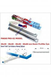 Pakas Balkon Çamaşır Kurutma Askısı Askılığı Kare Profil Pks 02 - 2