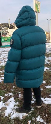 Xumu Erkek Kapüşonlu Puf Şişme Mont - 5