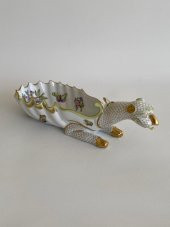 Herend 7760-0-00 Kraliçe Victoria Serisi El Boyama Ejderha Motifli Küllük thumbnail 1