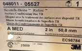 3M 048011 Roloc Alüminyum Yüzey Şartlandırma Diski 1 Adet - 6