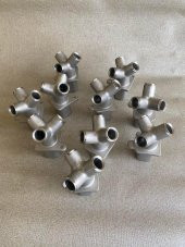 3 Yollu Çelik Ara Aparat 10 Adet thumbnail 2