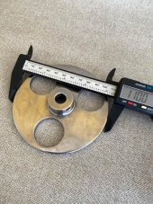 Delikli Çelik Flanş 110mm thumbnail 3