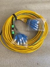 MPO/APC - SC/UPC SM G657.A1 Fiber Optik Kablo 30Metre A1 - 3