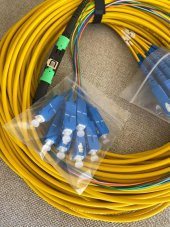 MPO/APC - SC/UPC SM G657.A1 Fiber Optik Kablo 30Metre A1 - 4
