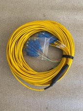 MPO/APC - SC/UPC SM G657.A1 Fiber Optik Kablo 30Metre A1 - 7