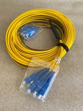MPO/APC - SC/UPC SM G657.A1 Fiber Optik Kablo 30Metre A2 - 5