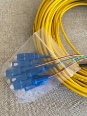MPO/APC - SC/UPC SM G657.A1 Fiber Optik Kablo 30Metre A2 - 6