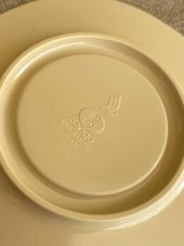Sanyo Melamin Çay Tabağı 12,5 cm 1 Adet - Melamin Bardak Altlığı - 5