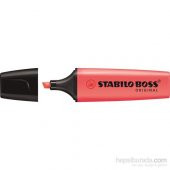 10lu Stabilo Boss Original - Kırmızı - 1